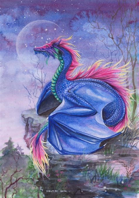 Rainbow Dragon By In The Distance On Deviantart