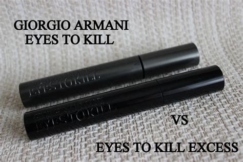 Giorgio Armani Eyes To Kill Excess Mascara Review Before And After
