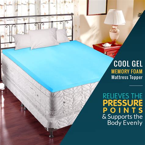 Leave some for the rest of us! Royal Sleep - COOL GEL Memory Foam Mattress Topper King ...