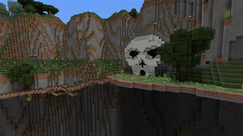 Mountain Skull Minecraft Map
