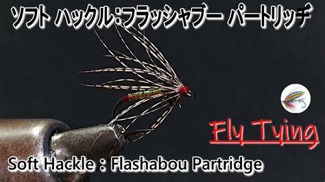 Fly Tying Soft Hackleflashabou Partridgeﾌﾗｲﾀｲｲﾝｸﾞｿﾌﾄﾊｯｸﾙ Youtube