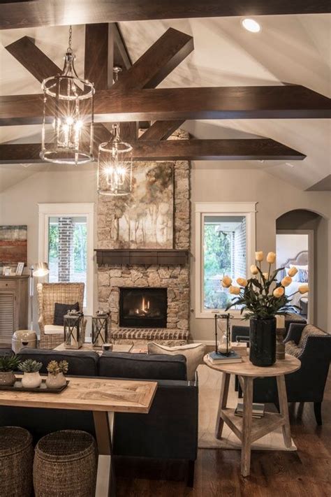 Whether it is for a mantle above your fireplace, timber spans across. Beams, Transitional living rooms and Exposed beams on ...