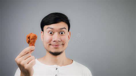 335 Fat Man Eating Fried Chicken Stock Photos Free And Royalty Free