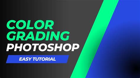 How To Color Grade Photos Photoshop Tutorial For Beginners Youtube