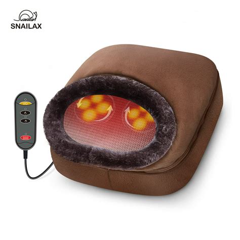 Snailax Shiatsu Foot Massager Machine With Heat Kneading Feet Massager And Back Massager Feet