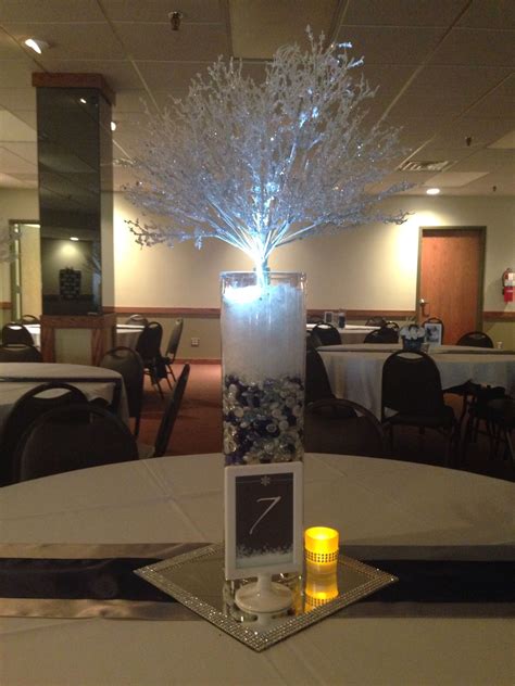 Snowflake Wedding Centerpieces