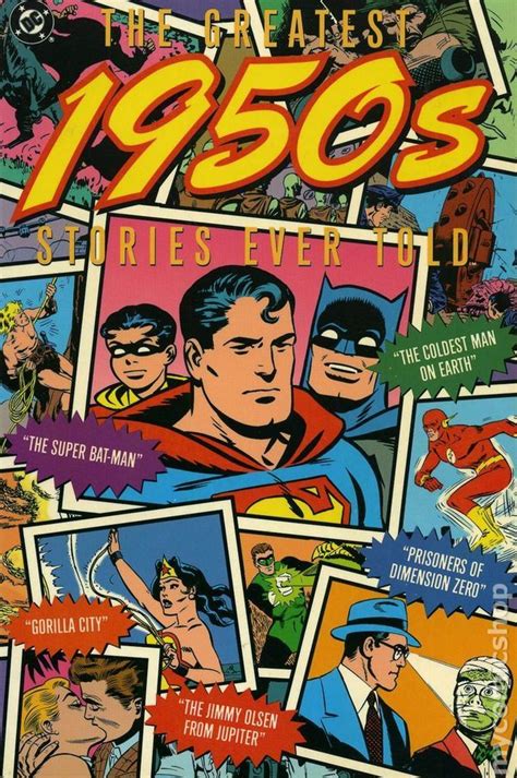 fifties comic books greatest 1950s stories ever told tpb 1995 dc comic books old comic books