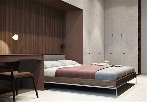 A Appartment On Behance Bedroom Interior One Bedroom Apartment