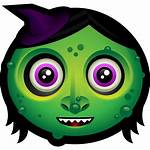 Witch Face Clipart Transparent Halloween Icon Cartoon