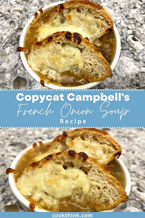Copycat Campbells French Onion Soup Cookthink