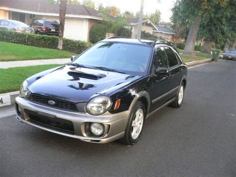 Search 136 listings to find the best deals. Sell used 2002 SUBARU IMPREZA OUTBACK SPORT WAGON AWD ...