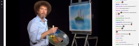 Twitchs Bob Ross Marathon Is The Most Beautiful Thing The Internet Has