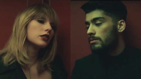 watch taylor swift zayn malik get sultry with i don t wanna live forever for fifty shades