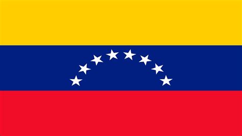 El 13/06/2021 a las 21:00, brasil juega contra venezuela en la copa américa de sudamérica. Los colores de la bandera de Venezuela