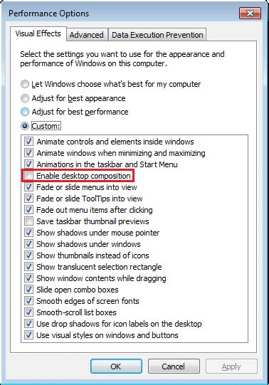 How To Turn Off Windows 7 Taskbar Thumbnail Previews
