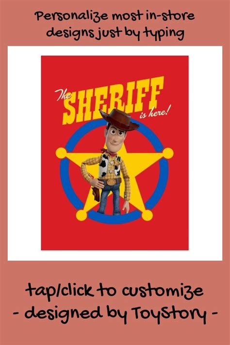 Toy Story 4 Woody The Sheriff Is Here Postcard Zazzle Toy Story