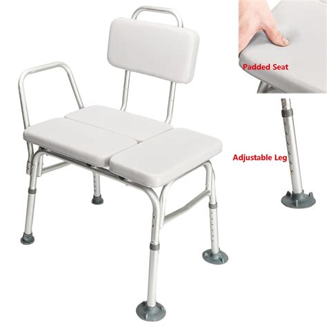 Zimtown Bath Chair Adjustable Handicap Shower Chair Seat Bench