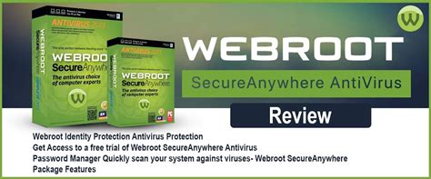Webroot Secureanywhere Antivirus Review