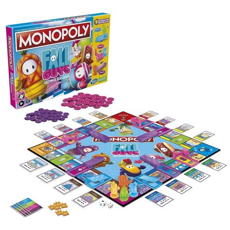 Shop Hasbro Monopoly Fall Guys Ultimate Knockout Edition Board Game