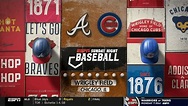 ESPN Sunday Night Baseball intro | ATL@CHC | 4/18/2021 - YouTube