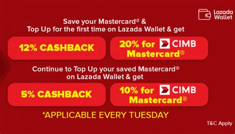 Konsepnya lebih kurang macam 'virtual debit card'. Lazada x Mastercard Tuesdays Wallet Cashback Promo ...