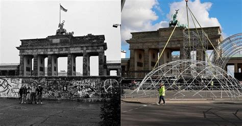 Berlin Avant Et Apr S La Chute Du Mur Ans Apr S