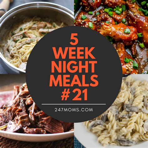 5 Easy Weeknight Meals 21 247 Moms