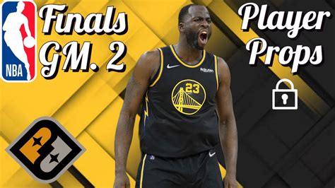 Nba Finals Game 2 The Best Player Props Prize Picks Youtube