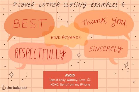 The worst ways to end an email to an employer. How to Write a Cover Letter Closing With Examples