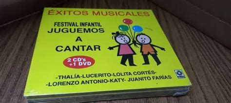 Cd Dvd Festival Juguemos A Cantar Varios Artistas Thalia Meses Sin