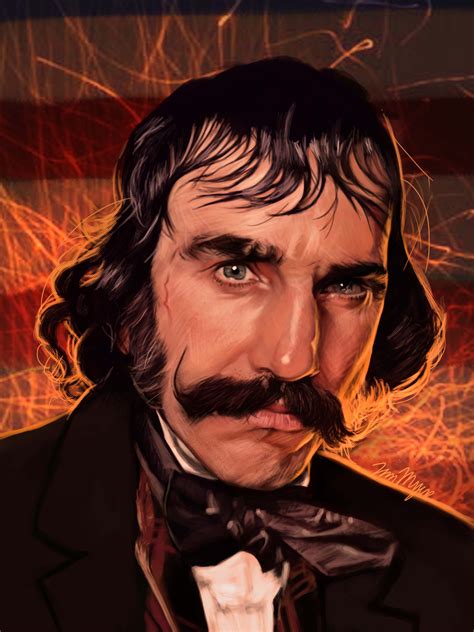 Bill The Butcher By Tim Myers Day Lewis Digital Painting Daniel Day