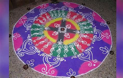 25 Beautiful And Easy Rangoli Designs For Diwali To Try