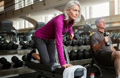 If You Want To Be Fit Dont Quit A Senior Married Couple Working Out