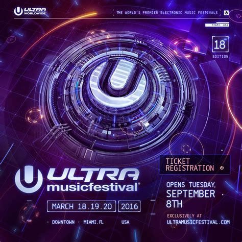 Register For Discounted Ultra Music Festival Tickets
