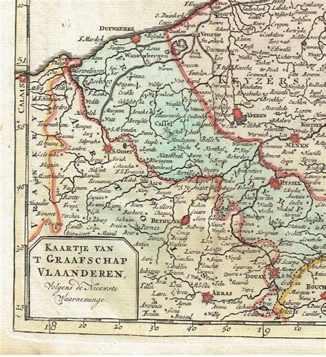 Met deze toepassing kan gezocht worden op adres, gemeente, interessante plaatsen, perceel of thema. België, Vlaanderen: J.B. Elwé / D.M. Langeveld - Kaartje ...