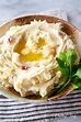 Garlic Mashed Red Potatoes - Craving Tasty