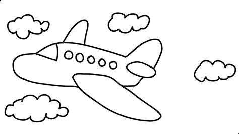 Aeroplane drawing quickly| how to draw aeroplane step by step and also learn airplane sketch. How to Draw an Airplane Easy Step by Step Draw a Cartoon ...
