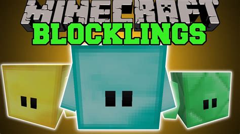 Minecraft Blocklings Blocks That Grow Bigger And Stronger Mod