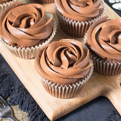 Combine the flour, cocoa, baking powder and salt; Easy Chocolate Cupcakes | Charlotte's Lively Kitchen