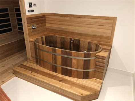 Indoor Outdoor Diy Sauna Kits Cedar Barrel Saunas Japanese