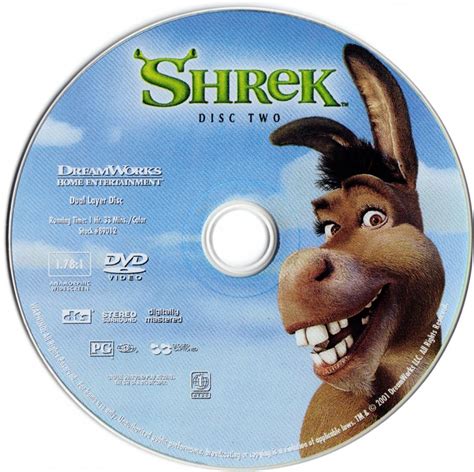 4175 x 2874 jpeg 531 кб. Shrek SE Disc2 - Scanned DVD Labels - shrek disc 2 :: DVD ...