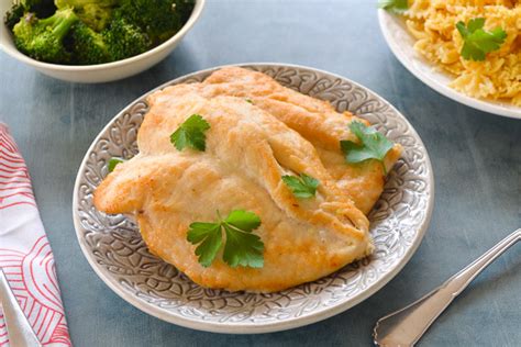 Select vegetables with more potassium, such as beet greens, lima beans, spinach, and lentils. Chicken Scallopini with Oven Roasted Broccoli & Farfalle Pasta - You Plate It: Dinnertime Meal ...
