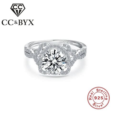 Ccandbyx S925 Sterling Silver Jewelry Retro Style Steel Silver 925 Jewelry Rings For Women Wedding