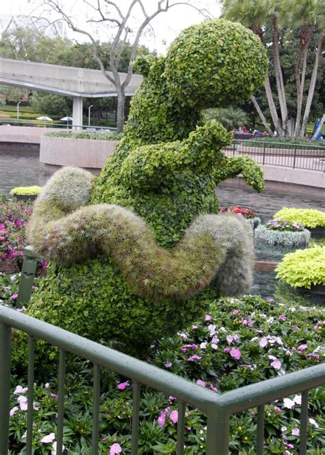 Topiaries From The 22nd Epcot International Flower And Garden Festival
