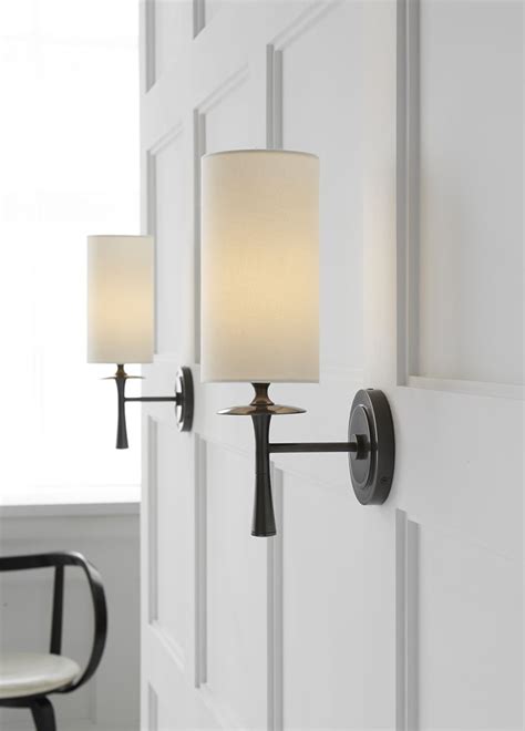 Wall lights and sconces are generally used with a central lighting. Drunmore Single Sconce | Sconces, Living room lighting ...