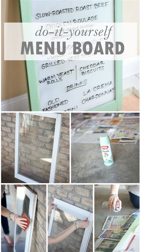 Make your food truck board easy to update. DIY Party Details: Window Menu Board | Life | Pinterest ...