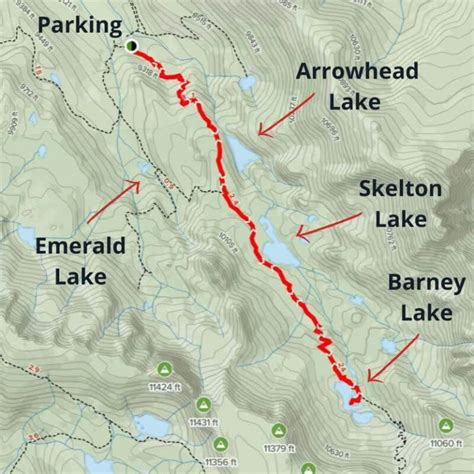 Barney Lake Trail In Mammoth Lakes California Wanderland