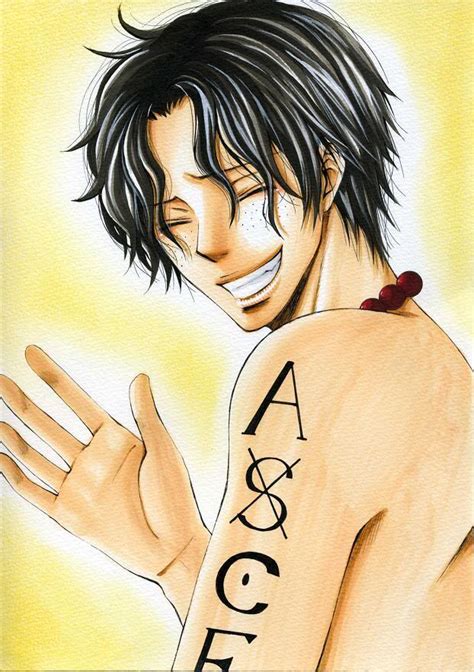 #ace d portgas #luffy #op fanart #one piece #ace one piece #op graphics #i literally cannot wait to see him again he was so cool #monkey d. Ace~ - One Piece Fan Art (25736154) - Fanpop