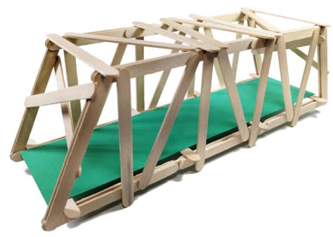 Short Howe Truss Popsicle Bridge Garretts Bridges Resources To Help