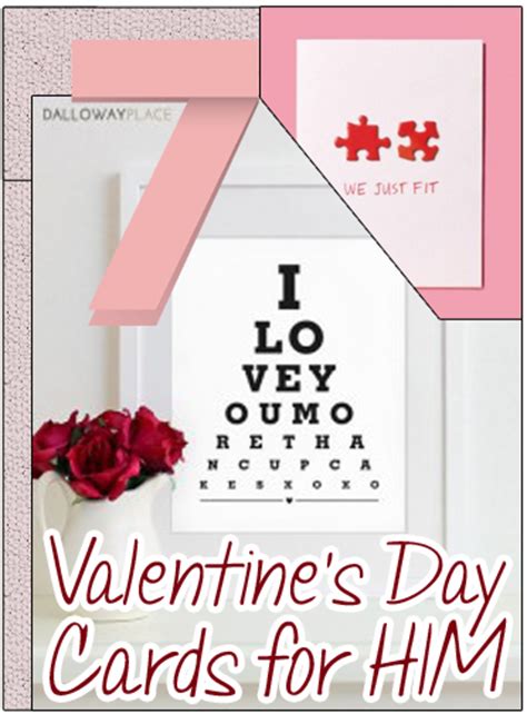 Shutterfly.com has been visited by 100k+ users in the past month 7 Adorable DIY Valentine Cards for HIM - My List of Lists